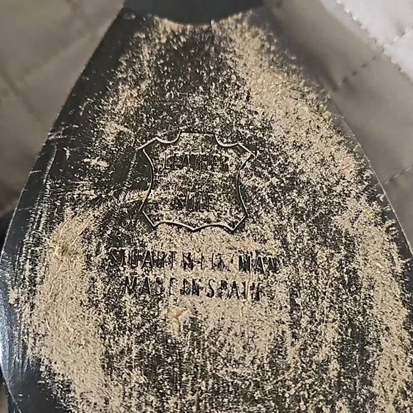 Stuart Weitzman Navy Blue Snakeskin Print Pointed Toe Kitten Heel Size 7.5 - Picture 9 of 16